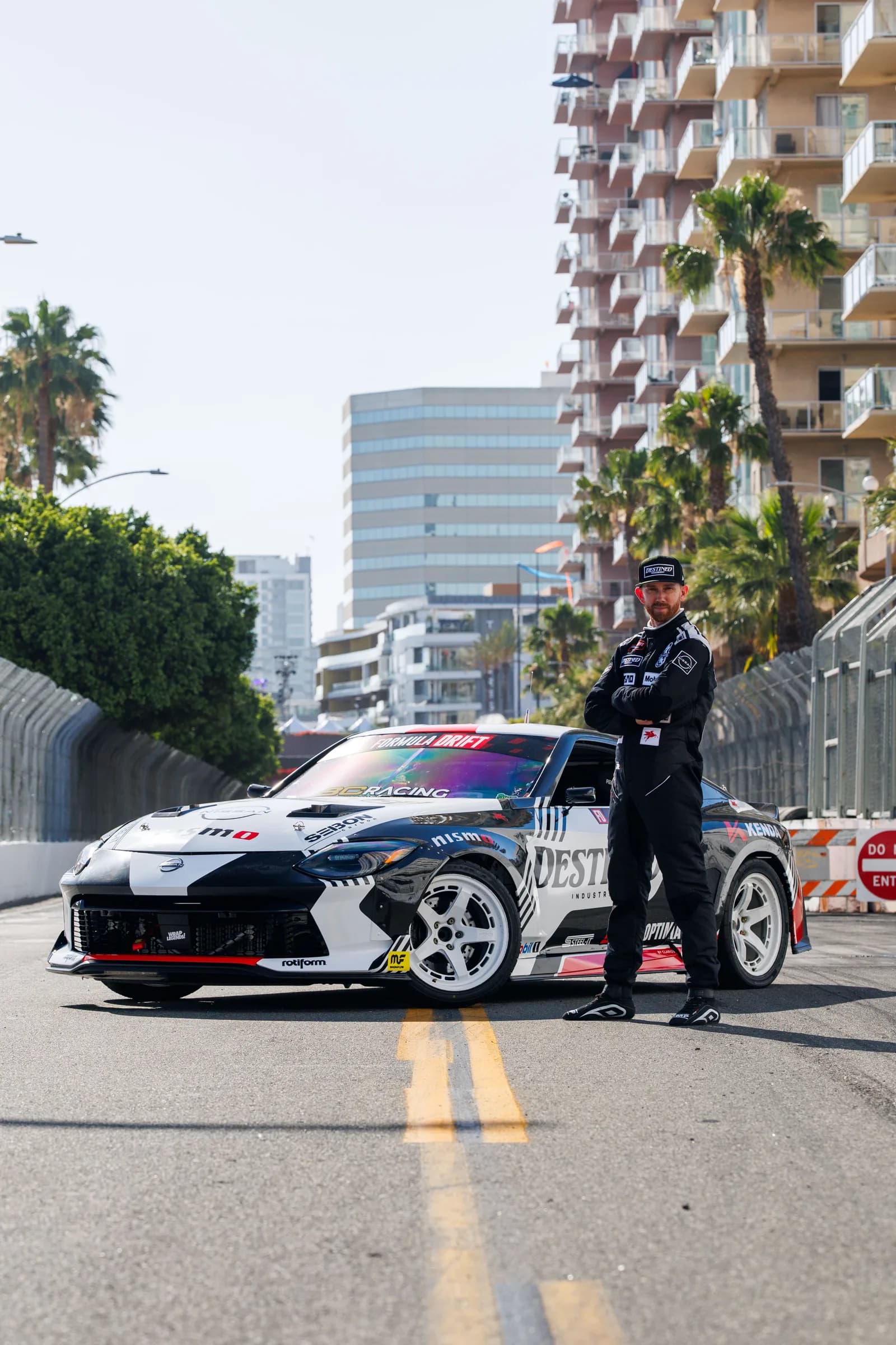 Destined Z on Long Beach street circuit